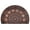 C, variant on Meggemo Bohemian Semi Circle Doormat 35.4x23.6 Inch Non Slip Crystal Velvet Entryway Rug Water Absorbent Soft Floor Mat Indoor
