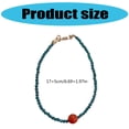 thumbnail image 3 of New Chinese Styles Bead Chain Vibranting Mixed Materials Designs Accessory for Casual And Wedding Occasions, 3 of 9