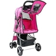 thumbnail image 3 of Carriola Plegable Mascotas Perros Gatos Pet Houzer  Rosa, 3 of 9