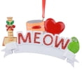thumbnail image 5 of Maxora Personalized Ornaments Customized Christmas ornament MEOW Free Customize, 5 of 9