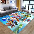 thumbnail image 2 of Alfombra antideslizante de la Patrulla Canina para baño, alfombra de franela Chase Skye para sala de estar y dormitorio, alfombra para gatear con dibujos animados de Anime de la patrulla canina para n, 2 of 5