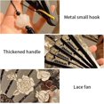 thumbnail image 2 of Handheld Chinese Hand Fan,QZS Folding Handheld Fan for Wedding,Portable Costume Decoration for Photo Prop,Tea Party,1Pack, 2 of 6