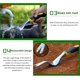 thumbnail image 2 of 2PCS Pequeño Desmalezador de Jardín Portátil - Herramienta de Trasplante de Aleación de Aluminio - Herramienta de Desmalezado - Pala de Jardín Manual Ergonómica - para Jardinería, 2 of 5