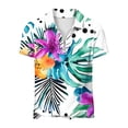thumbnail image 3 of Lpmadey Polo Shirts for Women Summer Short Sleeve Quarter Zip Pullover Business Casual Golf Shirt for Sports, 3 of 5