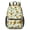 Sunflower And Leaf, variant on Sunflower and Figure Orange Pattern 17" School Backpacks for Teens,Waterproof Oxford Fabric,S-Shape Padded Straps for School,Travel,Hiking,Camping