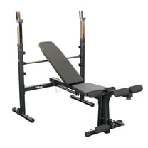 Best Fitness BFOB10B Olympic Bench With Leg Developer - Black