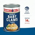 thumbnail image 3 of (12 pack) Bumble Bee Fancy Whole Baby Clams 10 oz can, 3 of 10