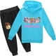 thumbnail image 1 of Roblox traje de ocio bidimensional periférico de animación de juego de dos piezas para niños y niñas, suéter y pantalones para niños, 1 of 4