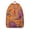 Orange, variant on Paisley Dynamic Boho Backpack - Academic Excellence Bookbag with Secure Tech Storage, Comfortable Transport, Ideal Gift for Tutors