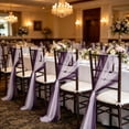 thumbnail image 6 of TACILIP Wedding Decor, 1PC Backrest Of Chair Chair Back Decoration Pearl Chiffon Fabric Beautiful Chiffon Curtain Wedding Hotel Decoration Chair Cover, Womens Gifts, 6 of 6