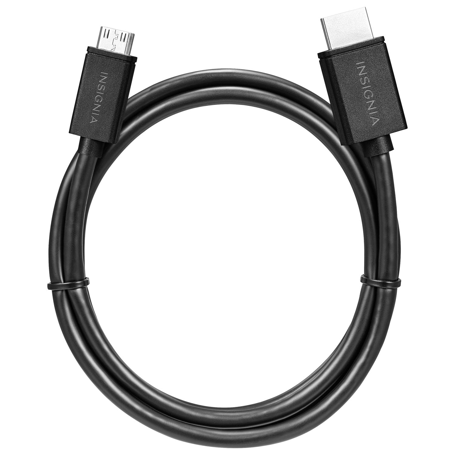 Insignia 1.2m (4 ft.) 4K Ultra HD Mini HDMI to HDMI Cable (NS-PC2MHH4B23-C)