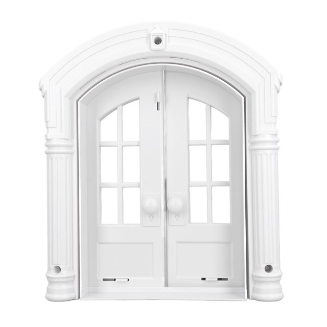 Puerta Francesa Para Gatos Portal, Puerta Interior Decorativa Y Espaciosa Para Gatos Para Perros