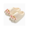 thumbnail image 3 of PULLIMORE Cute Clouds Slippers for Women Men, Cat Paws Sandals Soft Non-Slip Slippers for Indoor Shower Outdoor Beach Pool Spa Gym, 3 of 11