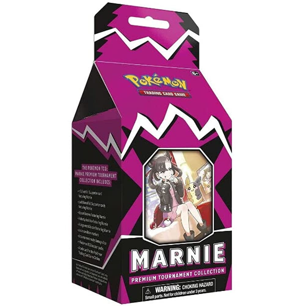 Pokemon TCG: Marnie Premium Tournament Collection Box, Card Game