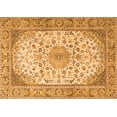 thumbnail image 1 of Ahgly Company Indoor Rectangle Medallion Orange Traditional Area Rugs, 7' x 10', 1 of 1
