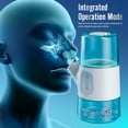 thumbnail image 4 of MAOEVER Nasal Irrigation System - Gentle Sinus Rinse for Nasal Congestion, Sinus Relief, Sensitive Nasal Mucosa & Dry, Irritated Noses- Dual Tank with 30 Salt Packets, Measuring Cup & 4 Tips (300mL), 4 of 10