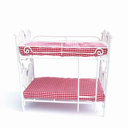 - Akoyovwerve DIY Mini Dollhouse Set Cute Bedroom Furniture Toys Set Miniature Bunk Bed Kids Play for Children Dollhouse Decor Toy Gift