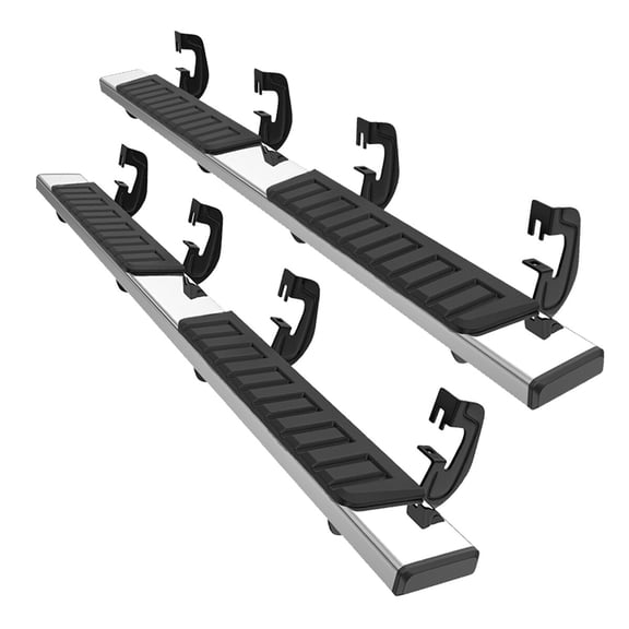 6" Running Boards for 07-18 Silverado Sierra 1500 2500HD Crew Cab Side Step Bars