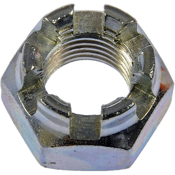 Dorman 220-013BX Hex Nut-Castellated-Thread Size; 7/16-20, Height; 11/16 In. , Pack of 8