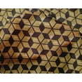 thumbnail image 4 of oneOone Silk Tabby Gold Fabric Geometric Sewing Craft Projects Fabric Prints By Yard 42 Inch Wide, 4 of 4