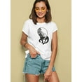 thumbnail image 1 of Abstract Girl On Cats Back  Tee Women's -Image by Shutterstock, 1 of 4