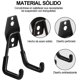 thumbnail image 4 of Ganchos para Pared, 12 Piezas Ganchos de Garaje, Soporte para Bicicleta Pared, Kit Organizador de Garaje con Tornillos, Ganchos de Almacenamiento para Garage de Resistentes, para Herramientas, 4 of 4