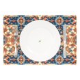 thumbnail image 2 of Pattern Boho and Vintage 12×18 inch Placemats Heat Resistant Washable Foldable Rectangular Placemats Set Decoration Indoor Outdoor for Kitchen Dining Table 4PCs, 2 of 8