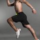 thumbnail image 2 of Hombres Pantalones cortos para correr Secado rápido Transpirable Ejercicio de entrenamiento activo P Abanopi Bermudas, 2 of 7