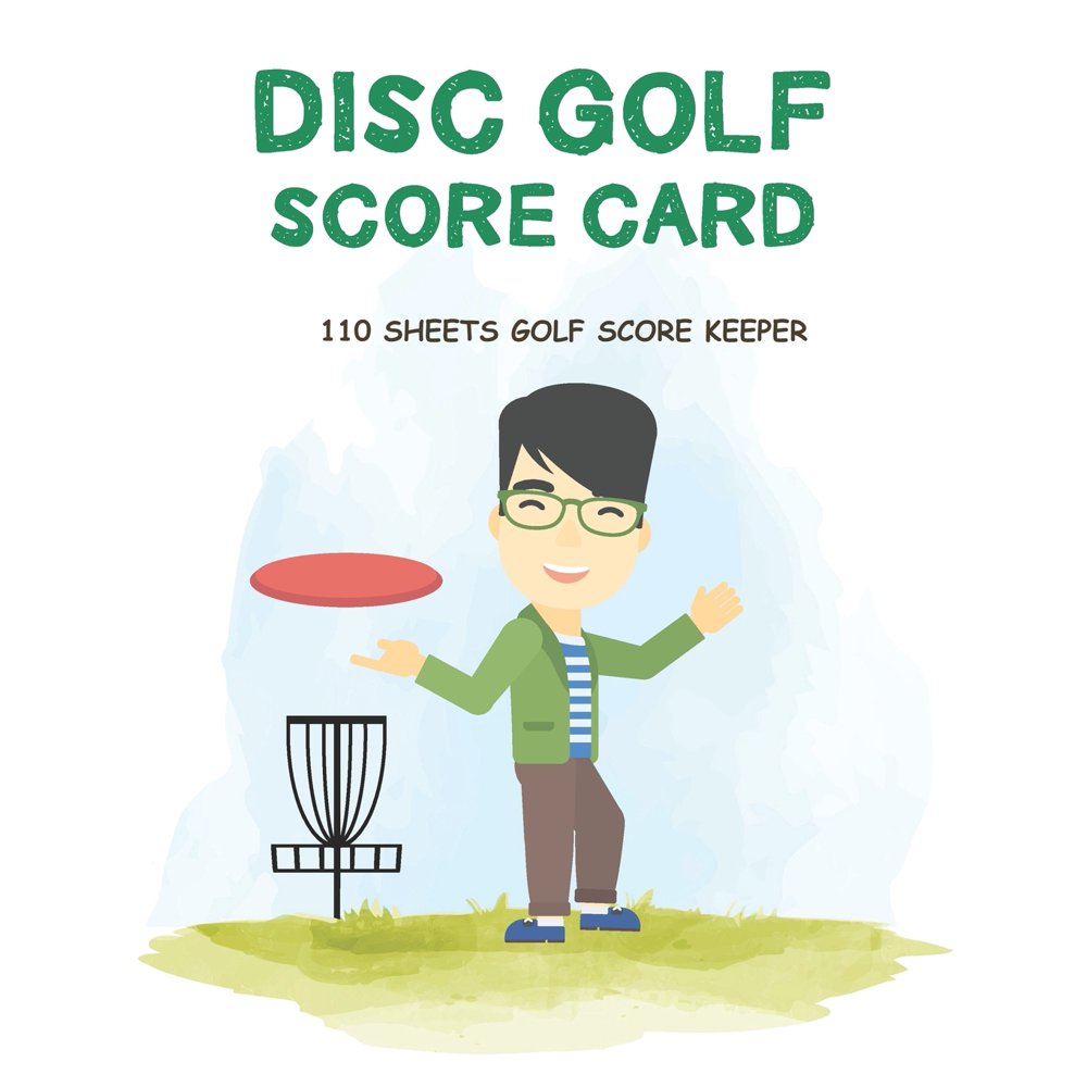 Disc Golf Score Card 110 Sheets Disc Golf Score Sheets, Disc Golf