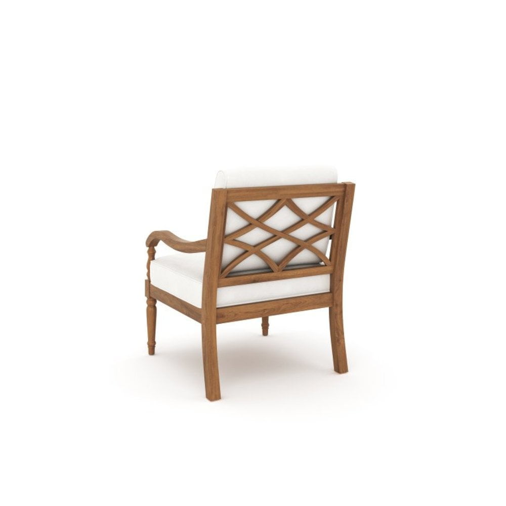 Outdoor Escape Patio Furniture Brown Wooden Deck Chairs Balcony Patio Dining Chairs Set of 2