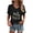 C-Black185, variant on DHFJKG Short Sleeve Graphic Tee Women Dandelion Flower Print Crew Neck Loose Fit T Shirt Casual Daily Wear Soft Tops