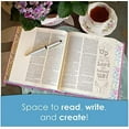 thumbnail image 3 of The One Year Bible Expressions NLT, Deluxe Hardcover, Pink Flowers, 3 of 4