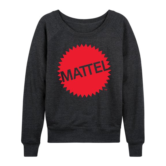 Mattel - Mattel Original Logo - Women's Lightweight French Terry Long Sleeve Shirt