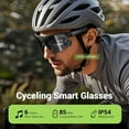 thumbnail image 5 of Smart Glasses, Bluetooth Cycling Glasses for Men and Women with Built-in Mic, Open-Ear Voice Control, Calling & Music, UV Protection, Magnetic Charging, 5 of 6