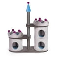 thumbnail image 1 of Prevue Pet Kitty Power Paw's Plush King's Court Multi-Level Cat Tree With Condos, 1 of 3
