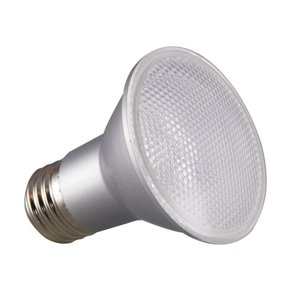 SATCO S29402 PAR20 LED Bulb 6.5W 120V E26 Medium Base 3500K CA Compliant Dimmable (6 Bulbs)