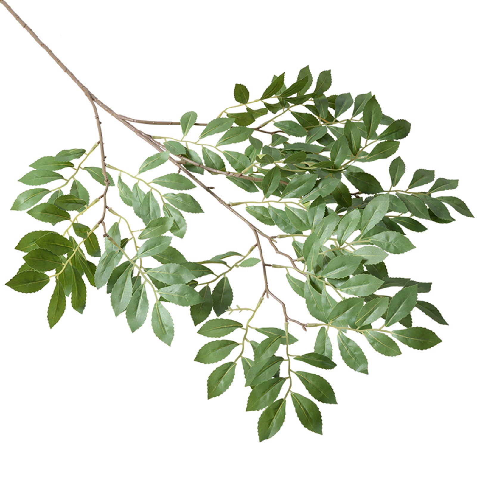 Artificial Ficus Stems Faux Green Stems Ficus Branches Leaf Stem Fake
