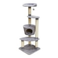 thumbnail image 4 of Two by Two Douglas 54-inch Cat Tree, Tower, Condo, Scratching Post & Playground, 4 of 11