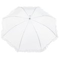 thumbnail image 2 of totes Womens Auto Open Ruffle Stick Umbrella, 2 of 4
