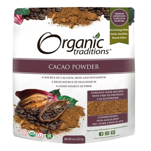 Cacao Powder, 8 Oz