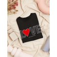 thumbnail image 3 of Three Dimensional Love  Shaped T-Shirt Women -Image by Shutterstock, Female 3X-Large, 3 of 4