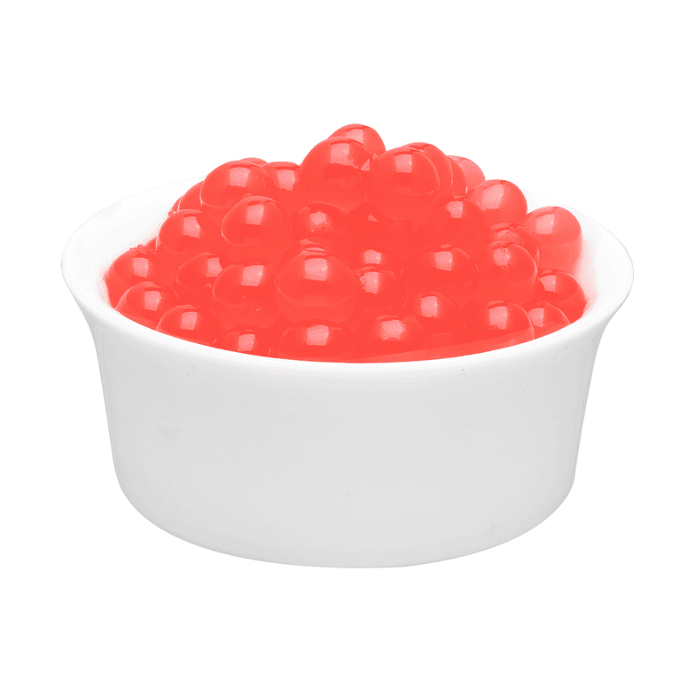 Tea Zone Strawberry Sugar Popping Pearls | Bursting Boba