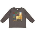 thumbnail image 3 of Inktastic Cute Christmas Fa Lla Llama Boys or Girls Long Sleeve Toddler T-Shirt, 3 of 5