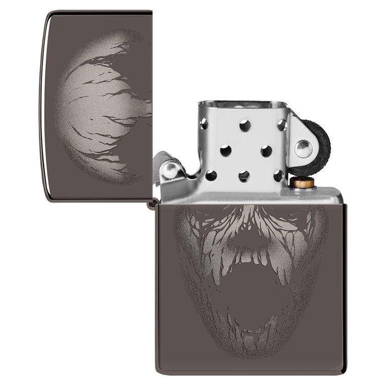 その他 MELTING SCREAMING MONSTER Zippo Screaming Monster Design Black Ice Pocket Lighter - Walmart.com