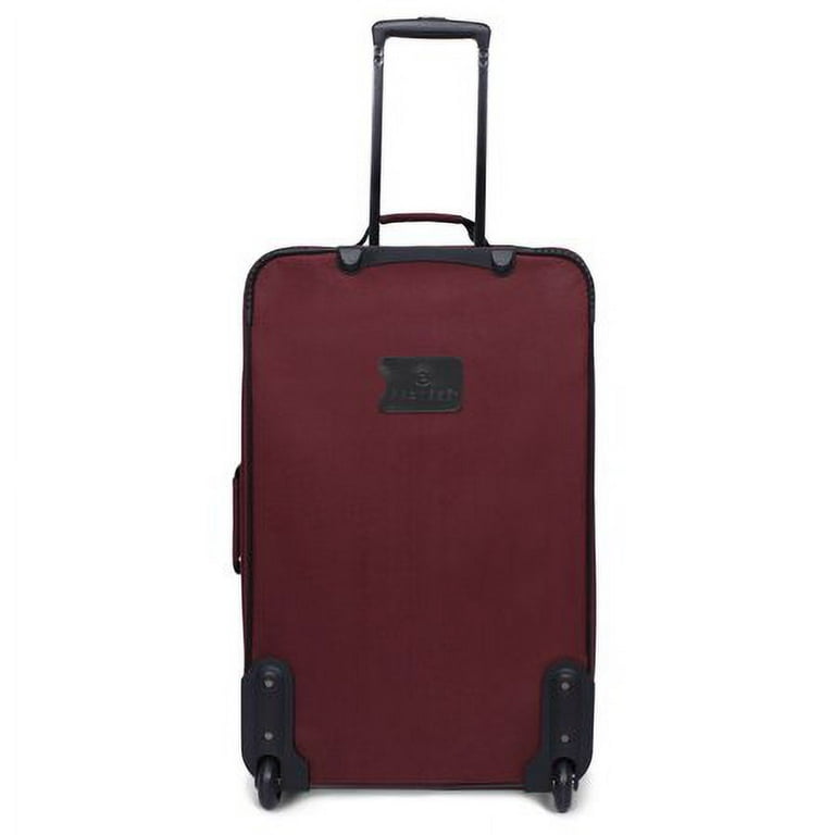 Protege 21 Inch Regency Unisex Carry-on 2-Wheel Soft Side Luggage, Black  (Walmart Exclusive) 