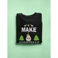 thumbnail image 3 of Make Christmas Great Again Sweatshirt Men -Image by Shutterstock, Male x-Large, 3 of 4