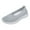 Grey, variant on Mostsola Walking Shoes Women Knit Mesh Slip on Loafers Comfortable Lightweight Flats Nursing Shoes