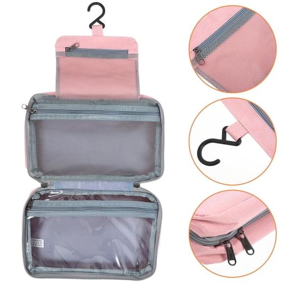 ETEREAUTY Portable PU Makeup Bag with Cationic Coating for Travel and Cosmetic Organization