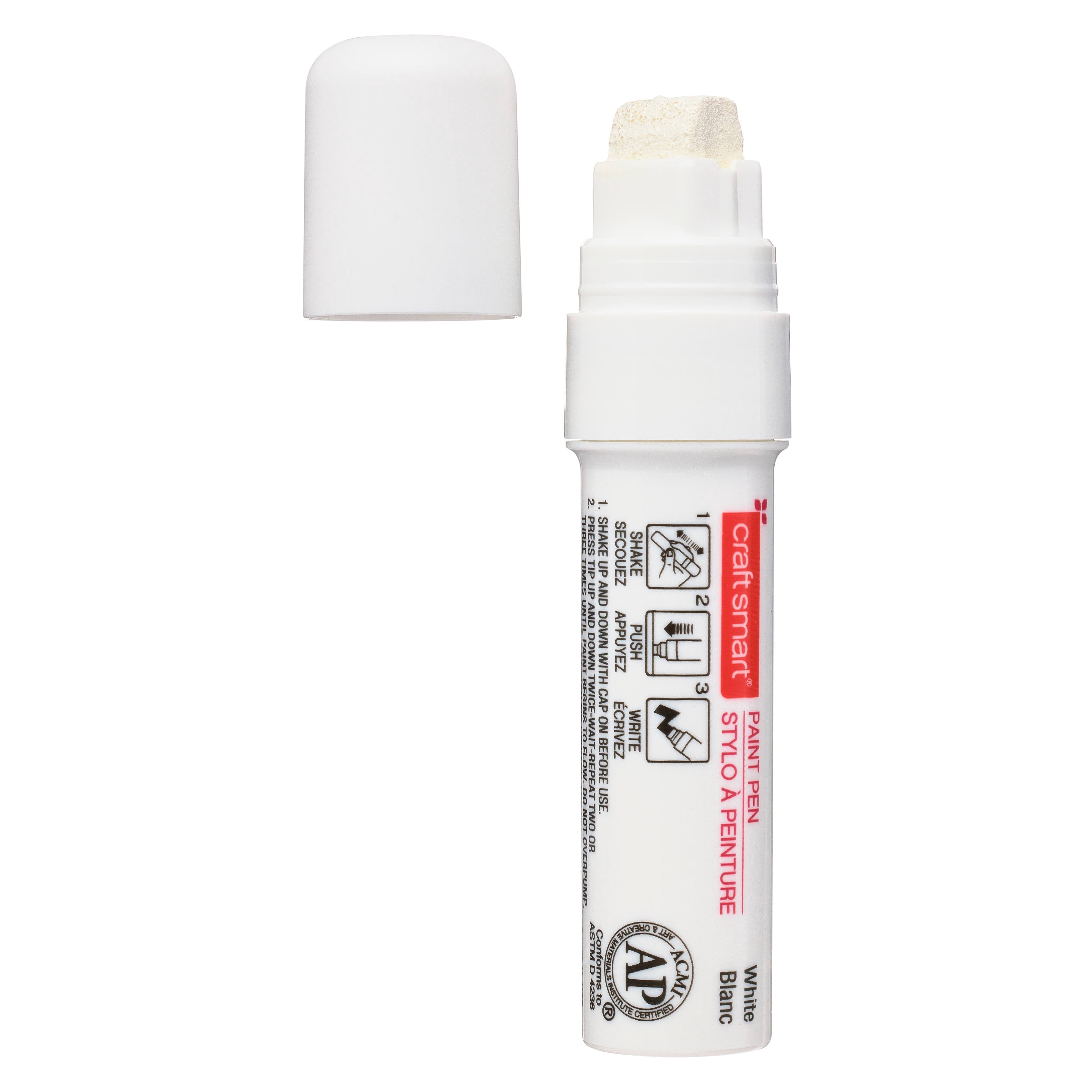 9 Pack: White Wide Line Paint Pen by Craft Smart