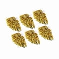 thumbnail image 3 of 6 pompones de animadora para fiestas deportivas, accesorios de baile (dorados), 3 of 15